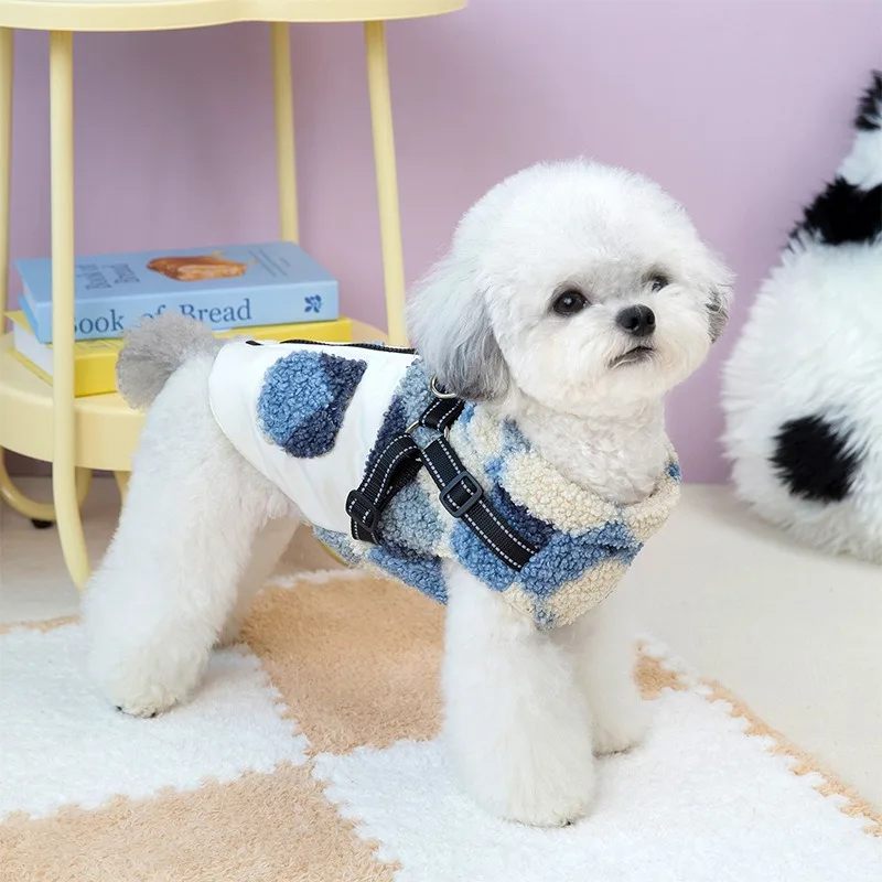 JOYPET Autumn And Winter New Dog Can Pull Cloth Cotton Clothes Teddy Bichon Cat Pet Clothes In Stock