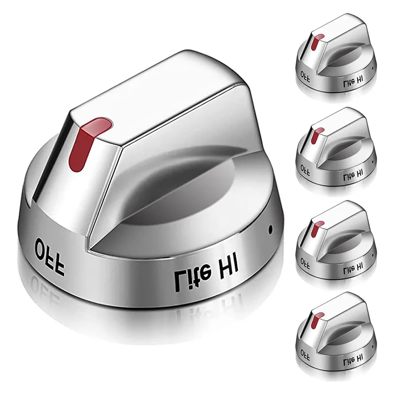 DG64-00473A Stove Knobs Replacement Top Burner Control Dial Knobs for Sam Sung Oven Replacements NX58H5600SS NX58F5700WS