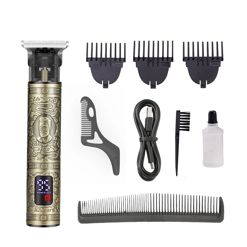 Professional Waterproof Cordless Electric Cutter Body Face Hair Clipper Multifunctional Mini Hair Trimmer for Men