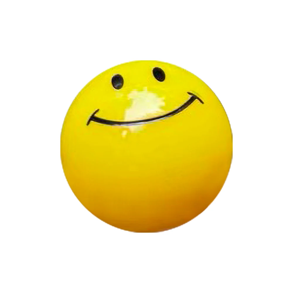 JDM Resin Shifter Ball Billiard Yellow Smile Grip Speed Head Round Ball Gear Shift Knob Car Racing Shifter Lever With 3 Adapters