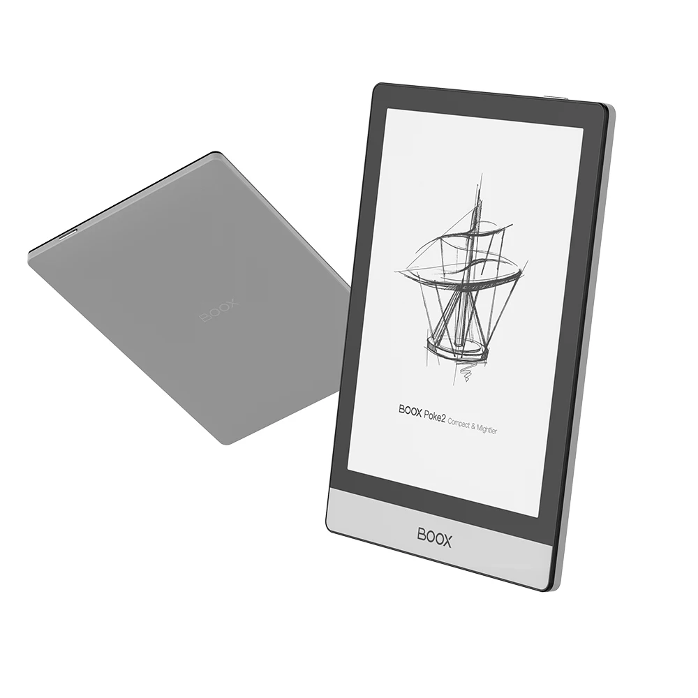 Onyx Boox Ereader new design for the slim 6 inch Poke 2