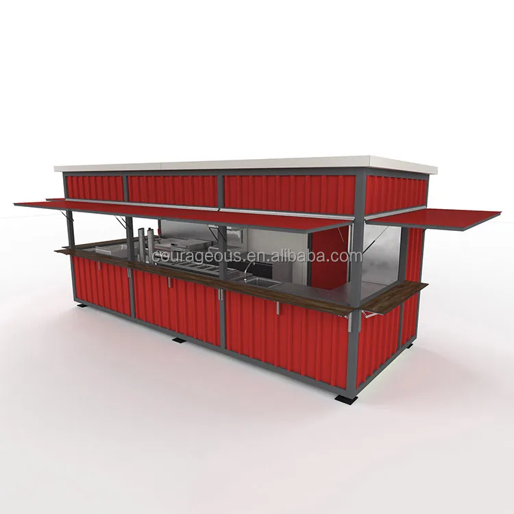 container van kiosk modern container coffee shop design
