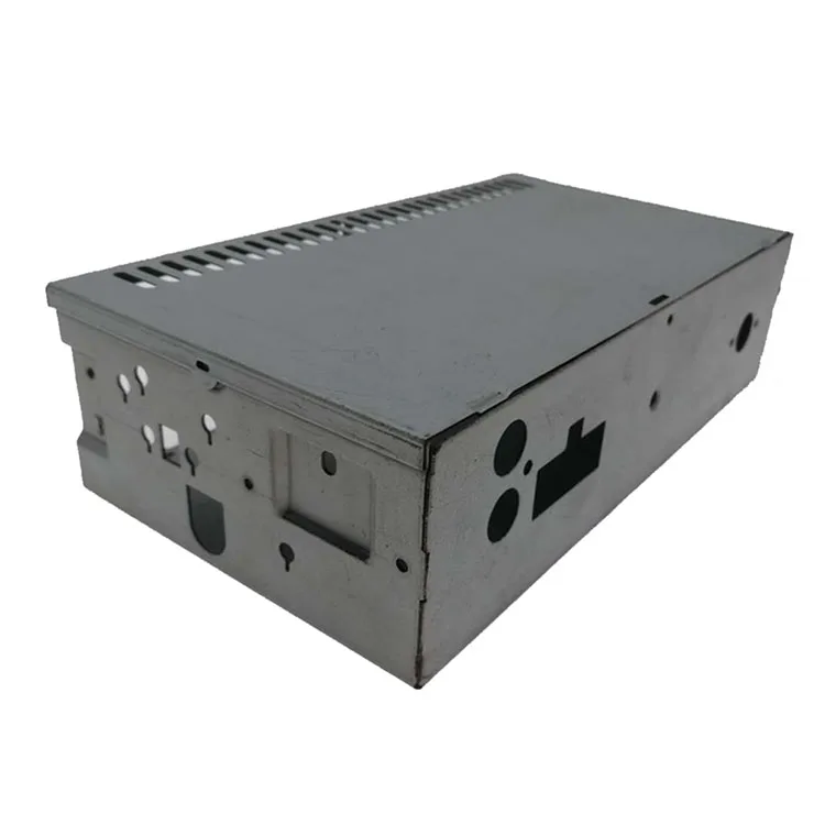 Custom Sheet Metal Fabrication Aluminum Box Enclosure Galvanized Steel Laser Cutting Bending Signal Housing RC Chassis Frame