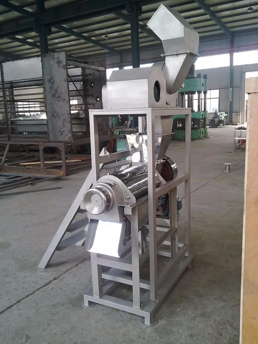 vegetable crush industrial to make natural juicing machine