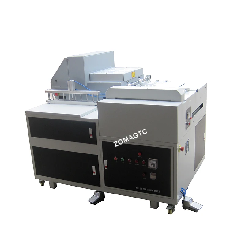 Automatic Lay flat Photobook Wedding Album Binding Maker Machine All in One Baby Photo Book Maker Album Making Machine