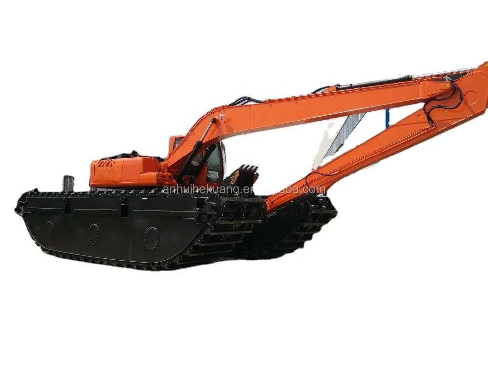 amphibious dredging underwater dredger excavator