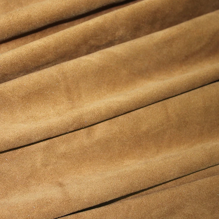 single weft spandex suede double weft spandex weft stretch knitting suede and home textile series especially in sofa fabric