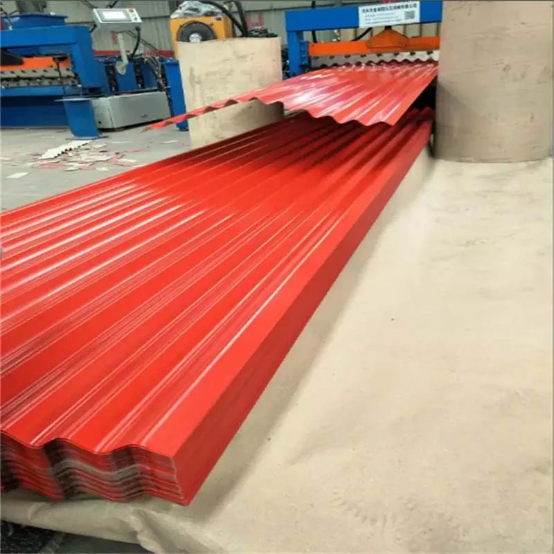 Steel Sheet Iron Roofing Gi Corrugated Metal Coated Galvanized Roof High-strength Steel Plate corrugated steel roofing sheet