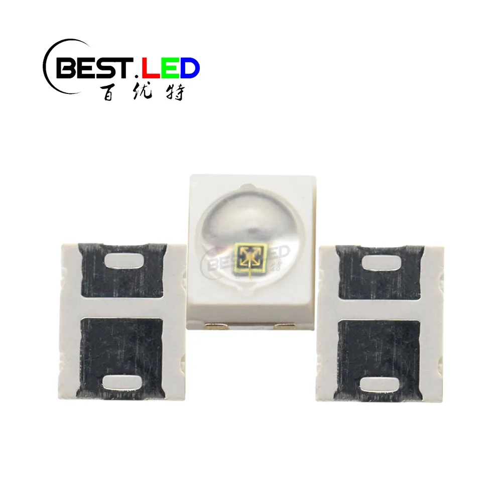 Super Bright 500nm 505nm Wavelength 60° Viewing angle Green SMD LED 2835 60 Degree LED Diode for Traffic Light