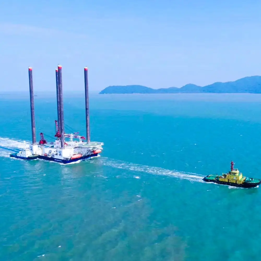 
MODULARJUB Four-legged Modular Jack-Up Barge 