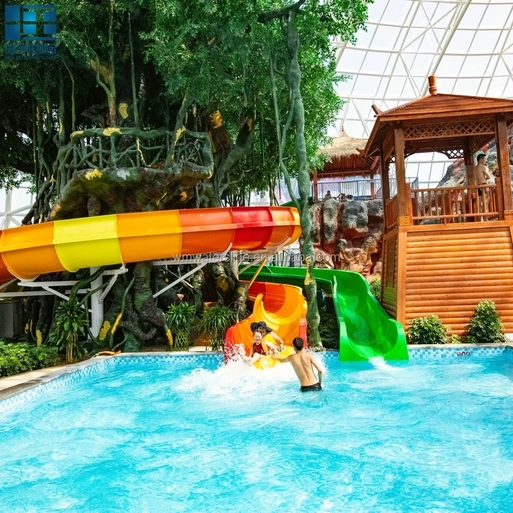 Customized water slide water play equipment for kids swimming pool slide