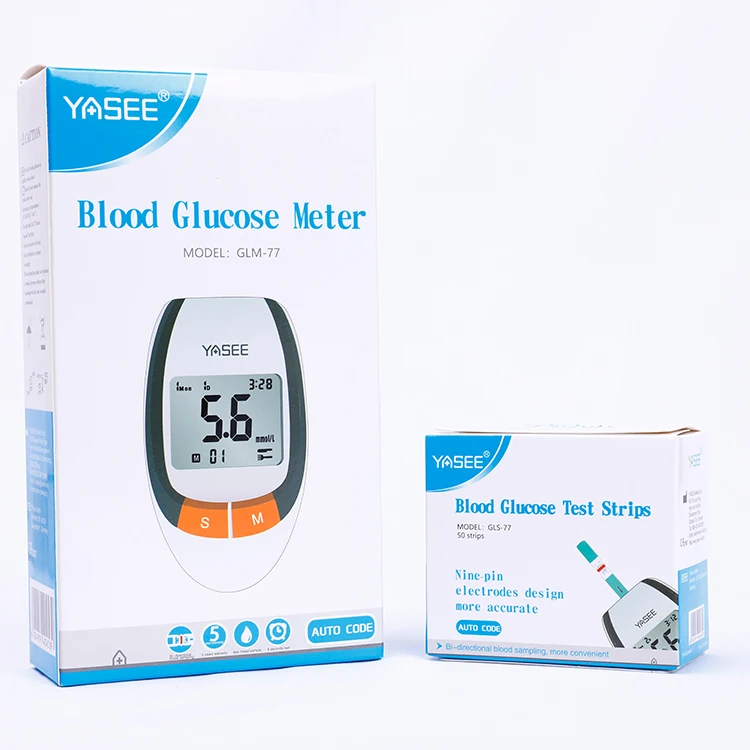 
protable FACTORY PRICE Glucometer Strips Best Diabetic Blood Glucose Meters And Strips 