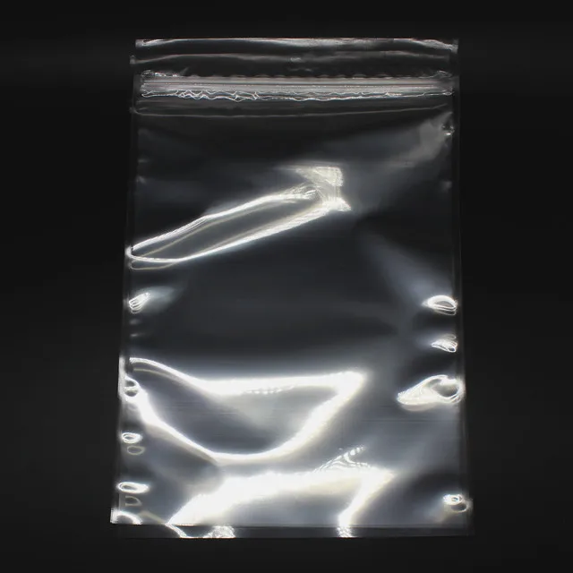 pouch bags food meat transparent 24.8 x 43.7 cm packaging plastic zip-lock bag