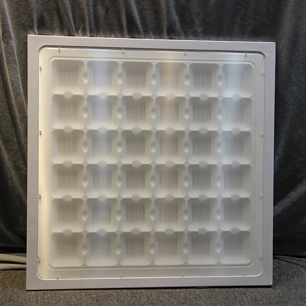 School Hospital Panel light Office Lamp 60x60 600*600 Ceiling Commercial Square Flat Led Panel Light
