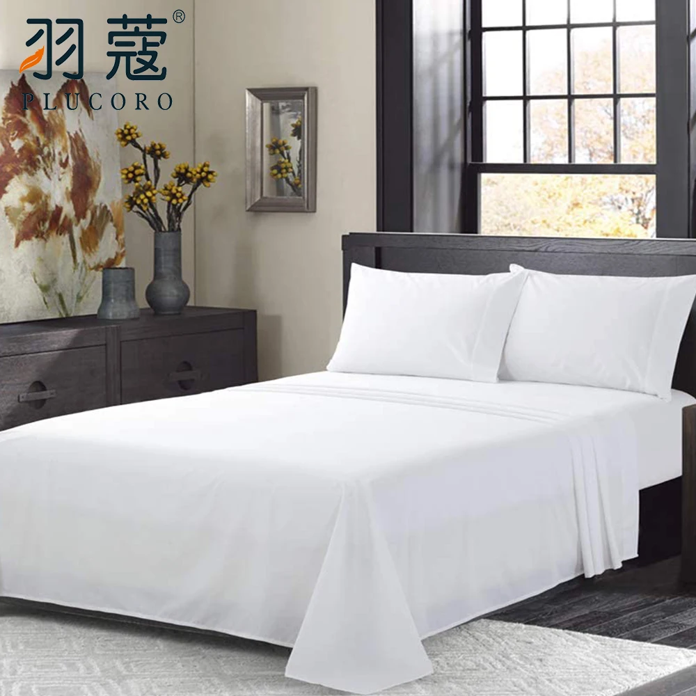 Brushed Microfiber Bed Sheet Set 150GSM Anti-pilling Microfiber Bedding Antistatic