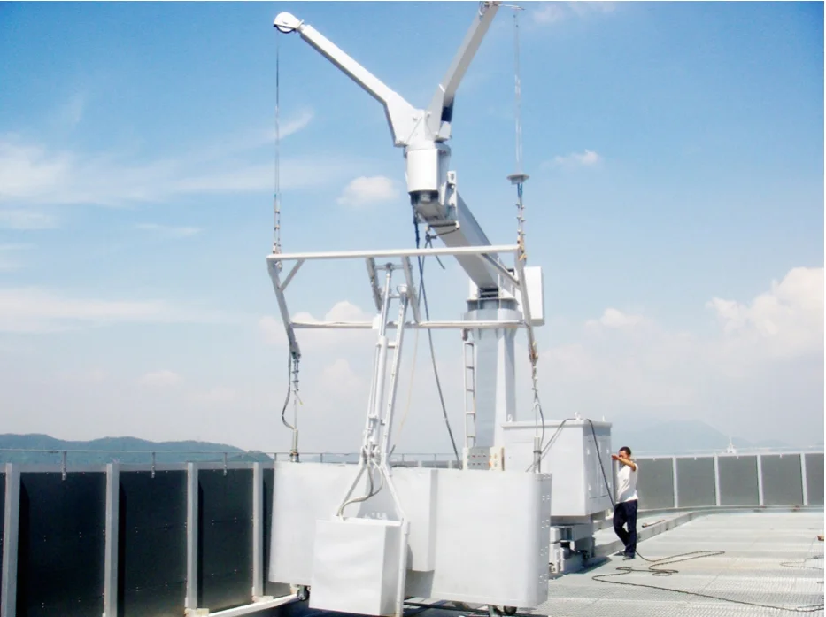 LINYIQUEEN BMU building maintenance unit facade cleaning equipment suspended access equipment with CE and EAC certificate