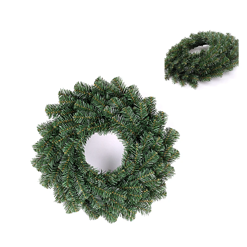 Wholesale Festival wreaths outdoor Christmas wreaths making Christmas wreaths
