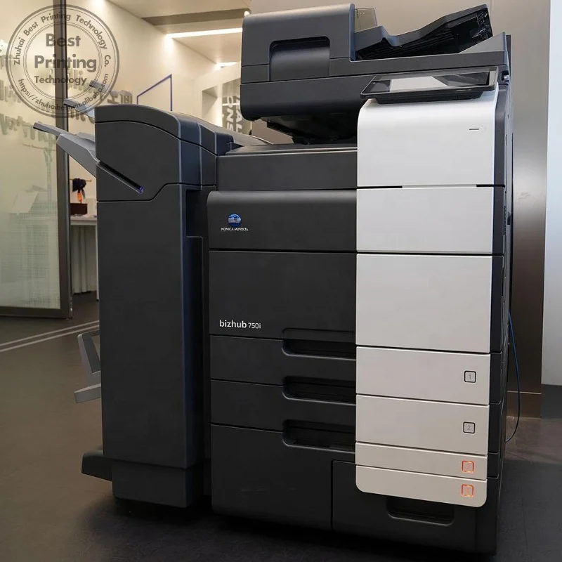 used copiers and printers Konica Minolta bizhub C650i C750i C360i C450i C550i A3 Color Laser printer with scanner and copier