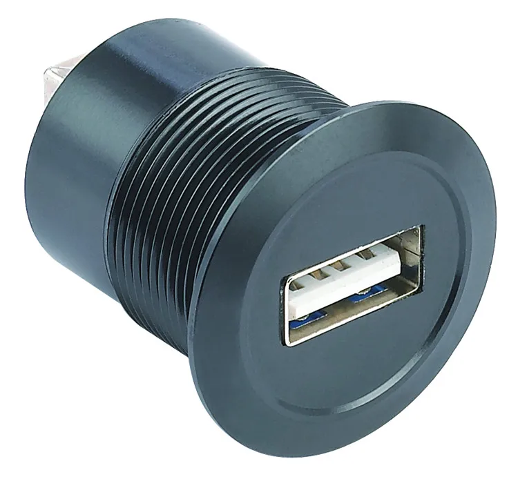 22 мм диаметр крепления металлический USB2.0 Женский от A до Female