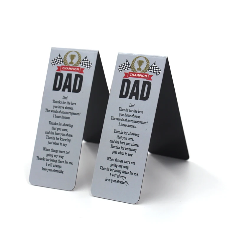 New Arrival custom printed anime bookmarks magnet custom pvc folding magnetic bookmark