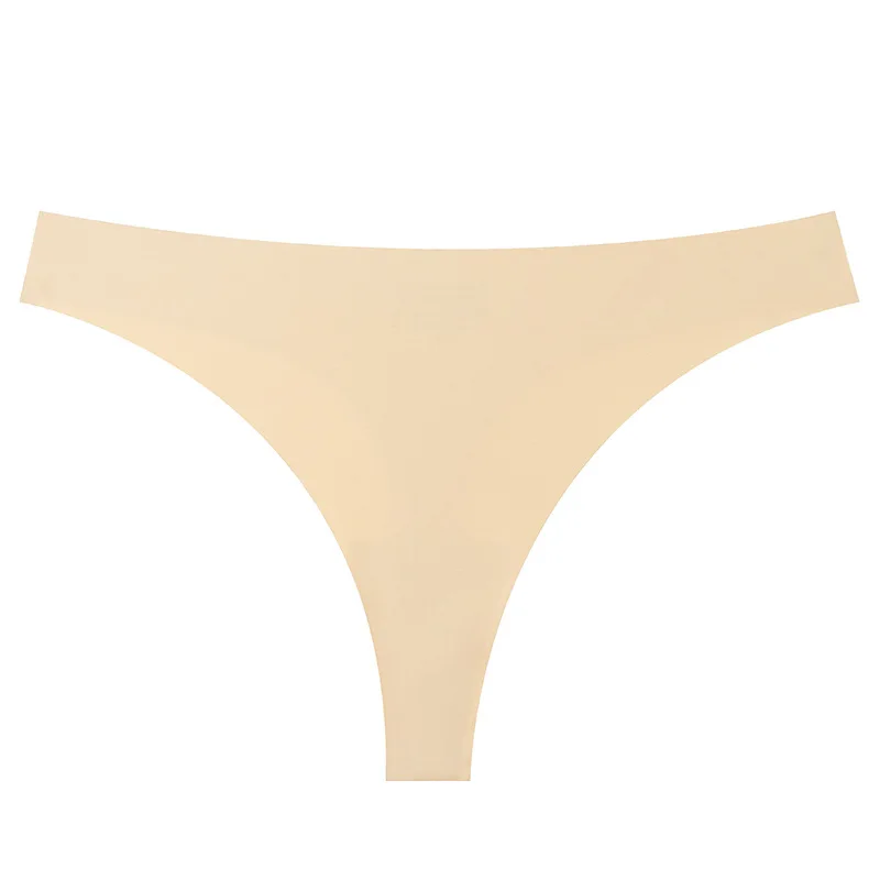 U493 Hot Selling Women Panties Solid Color Womens Custom White Thong Seamless Women Underwear