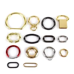 Meetee Bag Buckle Bag Hardware Handbags Accessories
