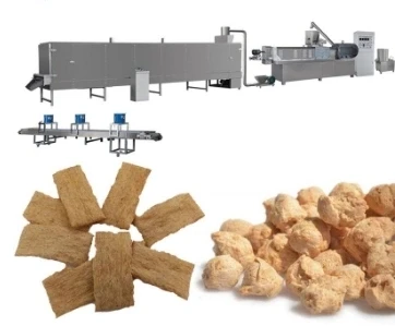
TVP/TSP Soya Bean Protein Chunks Making Machine 