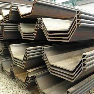 BS 4360 класс 43A 50A EN 10025 Fe 430A 510A 5 листовой сваи U Z типа 400*100 400*125