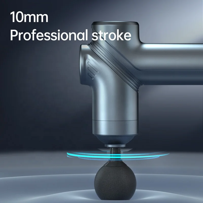 Leercon Percussion Deep Tissues Muscle with Portable Electric Handheld Body Massager for Back Neck Pain Relief Mini Massage Gun