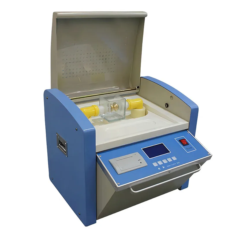100 kv 80kv Dielectric Strength Tester Insulating Transformer Oil Test Equipment breakdown voltage oil tester
