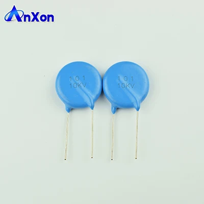 AnXon CT81 10KV 100PF NPO радиальный свинцовый керамический импульсный дисковый конденсатор