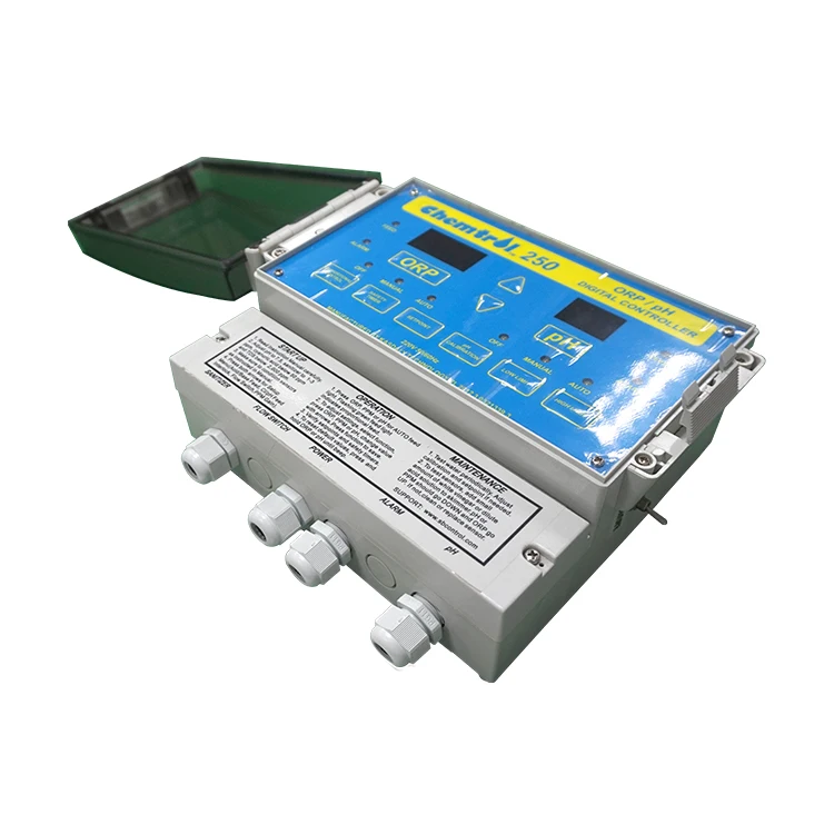 Swimming pool water PH ORP controller chemtrol 250 automatic keep pool clean pool water monitor