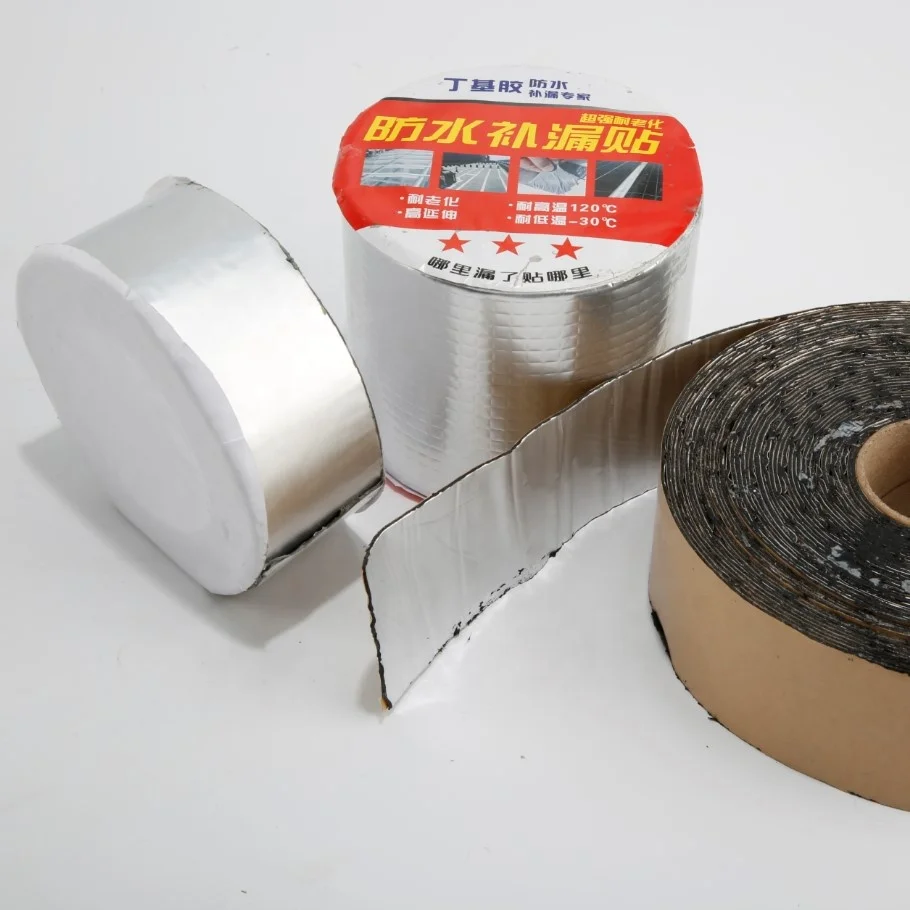 Aluminum Foil Butyl Rubber Sealing Tape