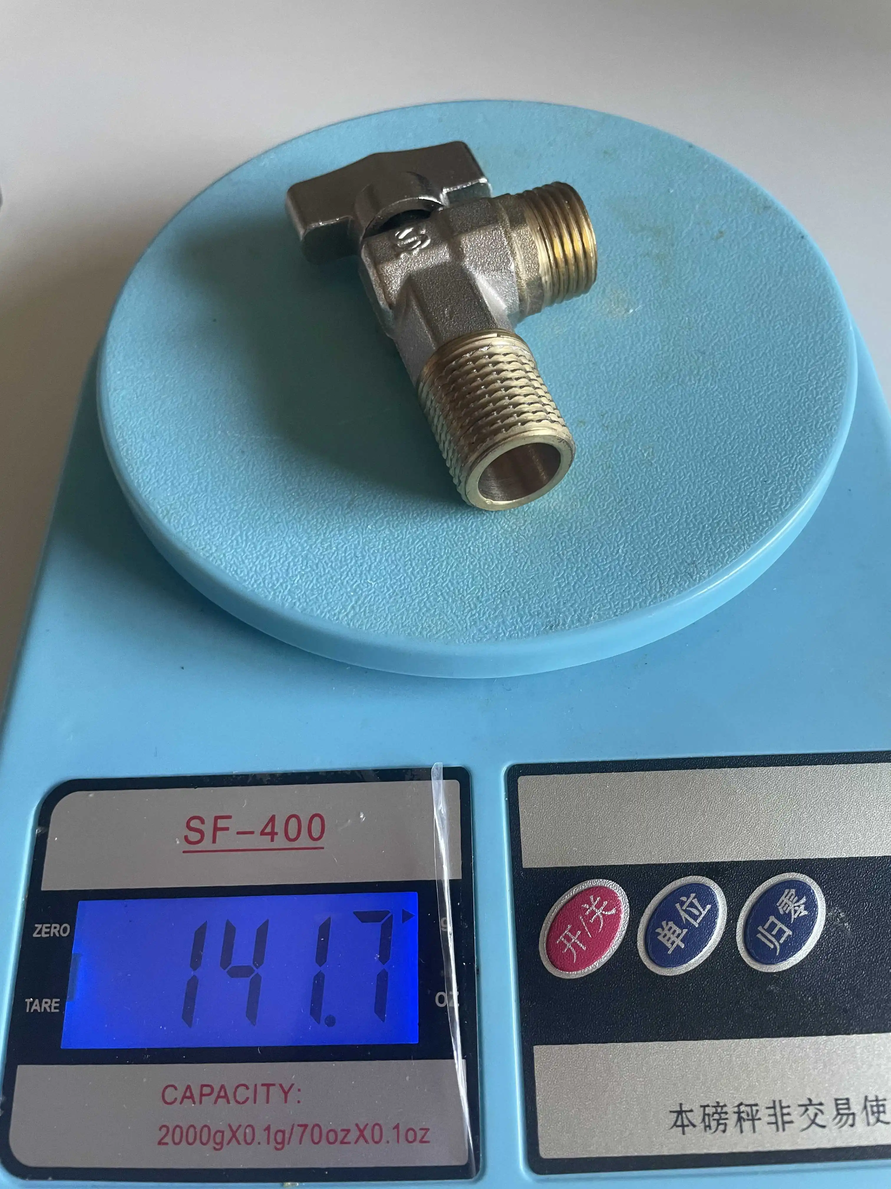 Low price Large Flow Sanitary Valve Brass Angle Valve for cold and hot water