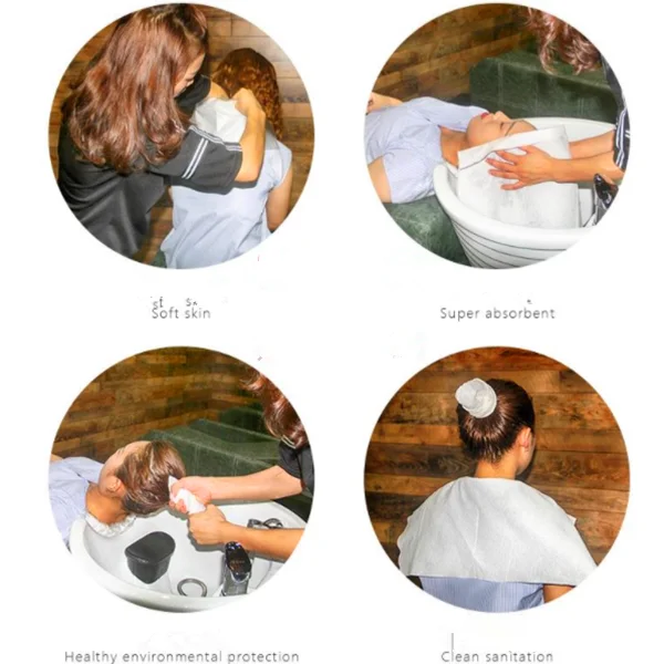 Disposable Salon Quick-dry Hair Towel Are Perfect For Hairdressing And Cosmetics Treatment Towel