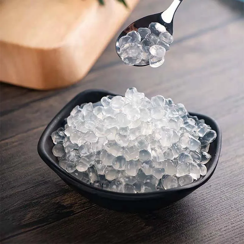 Food additives Instant tasteless Popping Boba  for fruit tea, dessert, milk shake, smoothies
