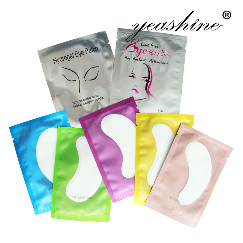 
Custom Packaging Hydrogel Pad Eyelash Extension Tools Eyepad Cushions Lint Free Under Eye Gel Patch 