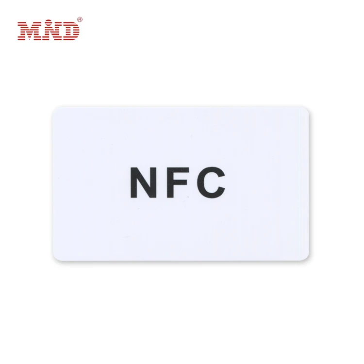Wholesale price 13.56mhz HF RFID card blank NTAG213/NTAG215/NTAG216 NFC card