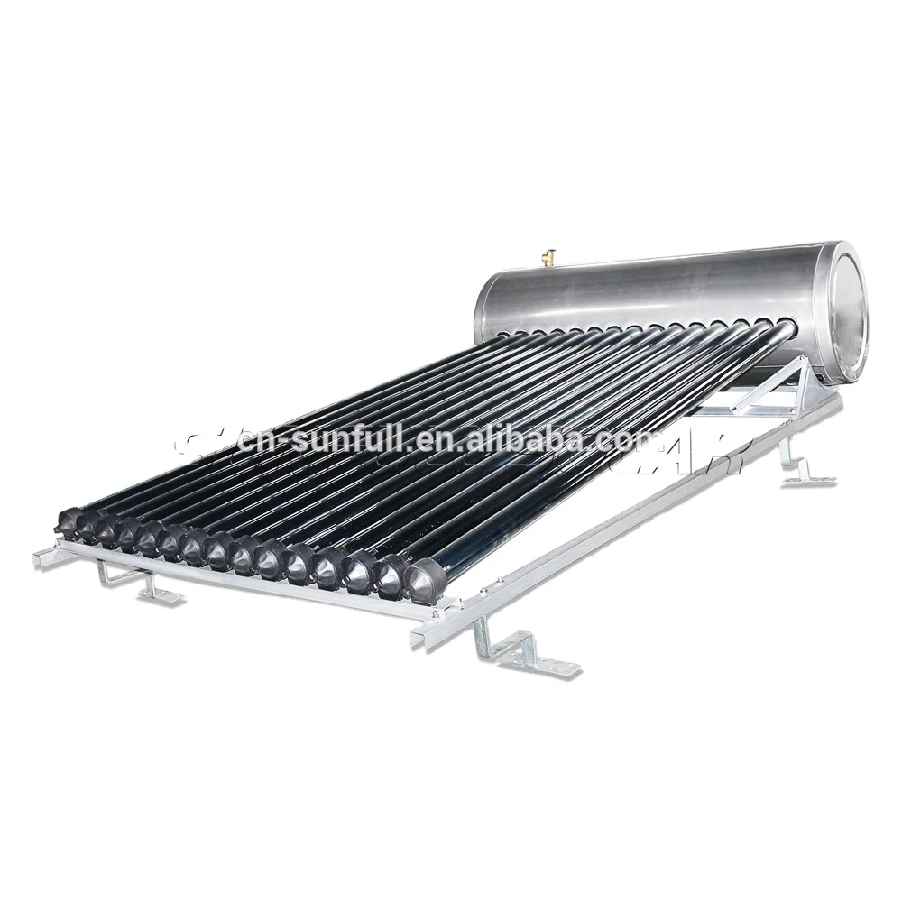 Tile Roof Compact Pressure Solar Water Heater/ Heat pipe pressure solar water heater