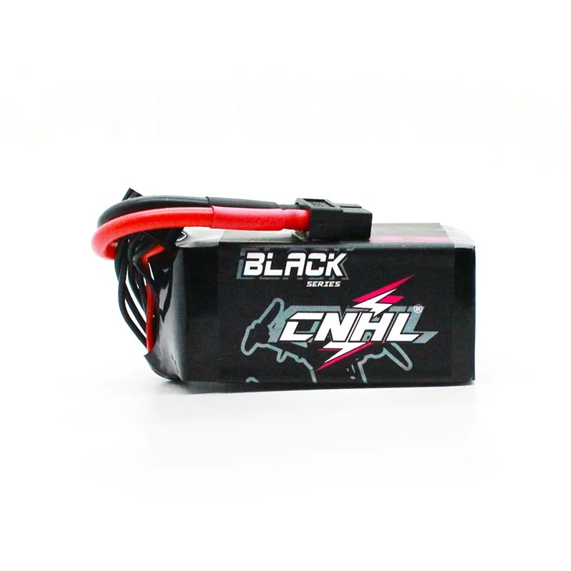  CNHL черная серия 1300mAh 22 2 V 6S 100C Lipo батарея для FPV с разъемом