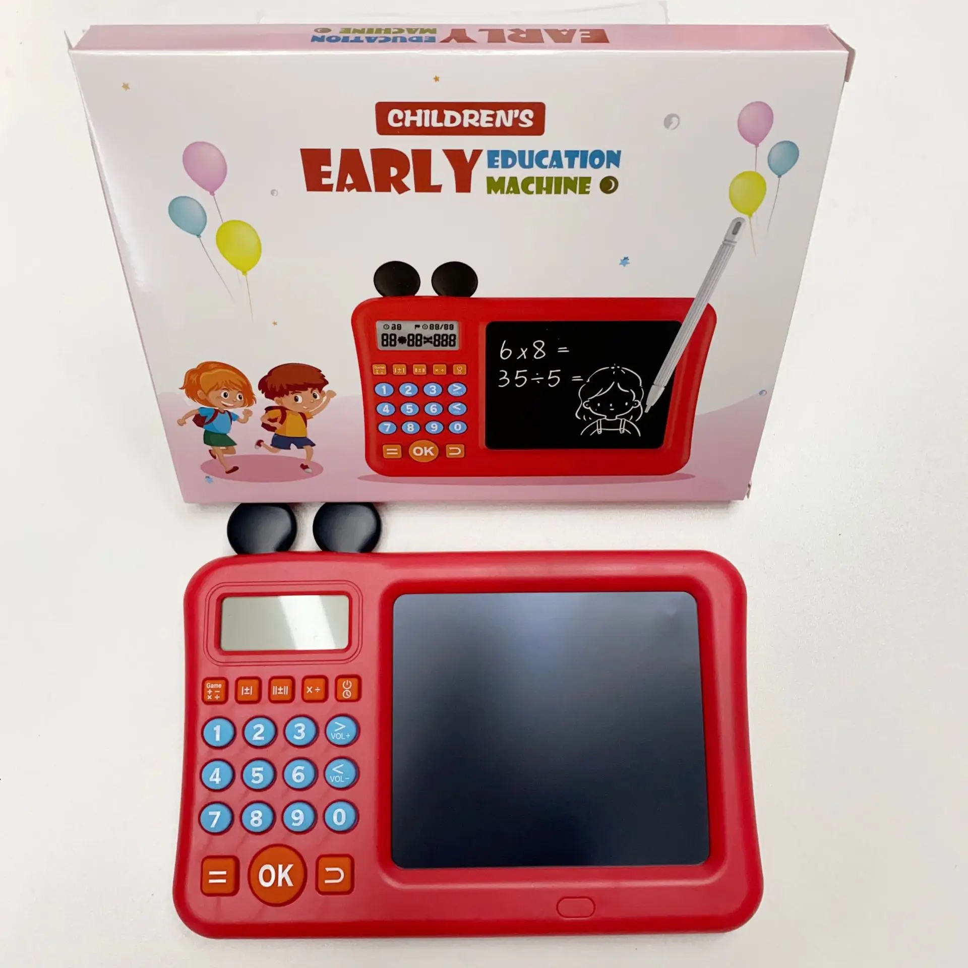 Factory Wholesale Interactive Electronic Math Game with Sketch Pad Educational Math Learning Games for Kids