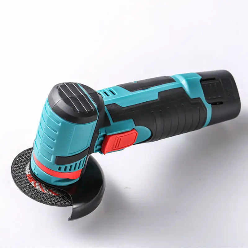 Mini Cordless Angle Grinder Machine Rechargeable Electric for Surface Conditioning Cutting & Polishing