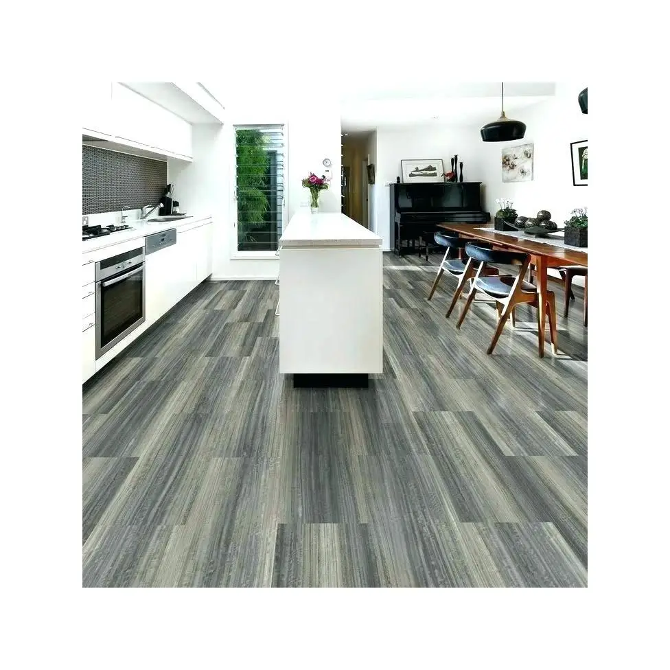 Customized No-Formaldehyde Virgin Material Soundproof 4mm Click Interior Lock SPC Vinyl Flooring