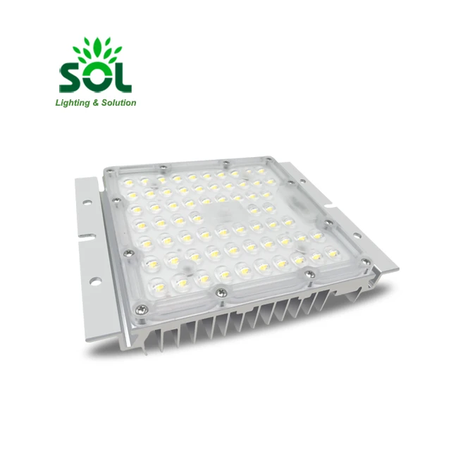 LED Light Retrofit Engine Board DC48-50Vdc Input Square 50W LED Module Light