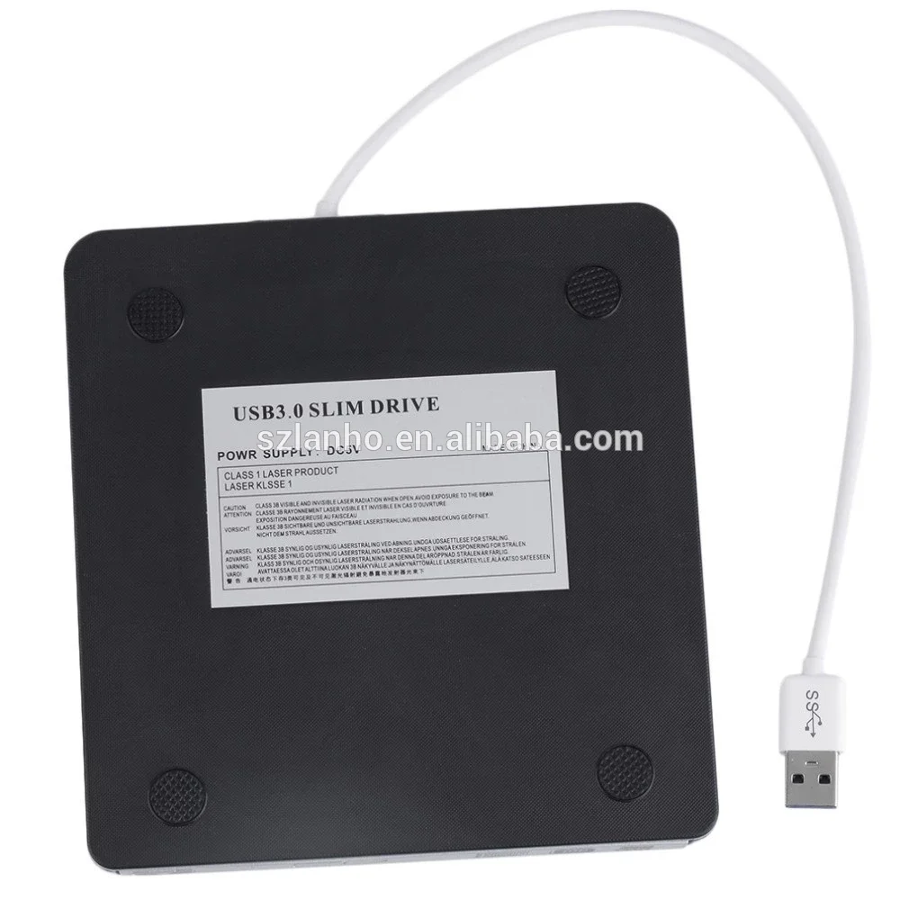  New arrival USB 3.0 CD/DVD-RW Burner Writer External Hard