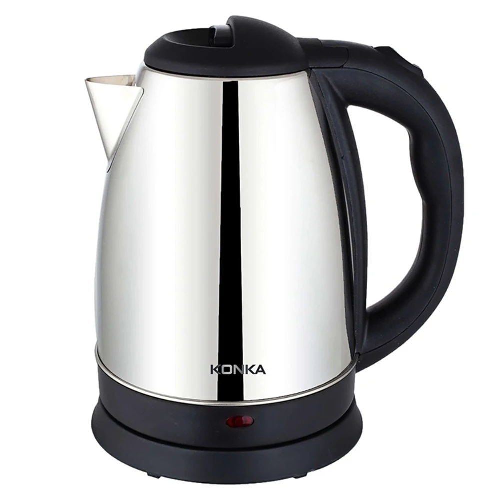 CE EU plug fast boiling hot water boil-dry protection cordless boiler tea maker home appliance electric kettle stainless steel