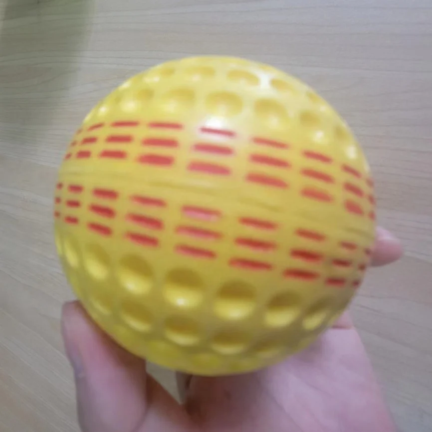 2023 New Dimpled Balls With Seams, Pitching Machine balls, PU Material Dimpled Baseball Softball