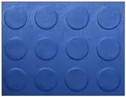 Anti Slip Coin/ Round DOT/ Circular Stud Rubber Sheet Rubber Mat