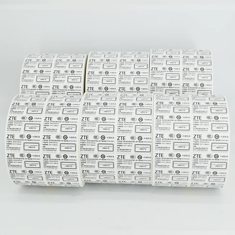 hot sale specialized custom adhesive stickers private logo security label