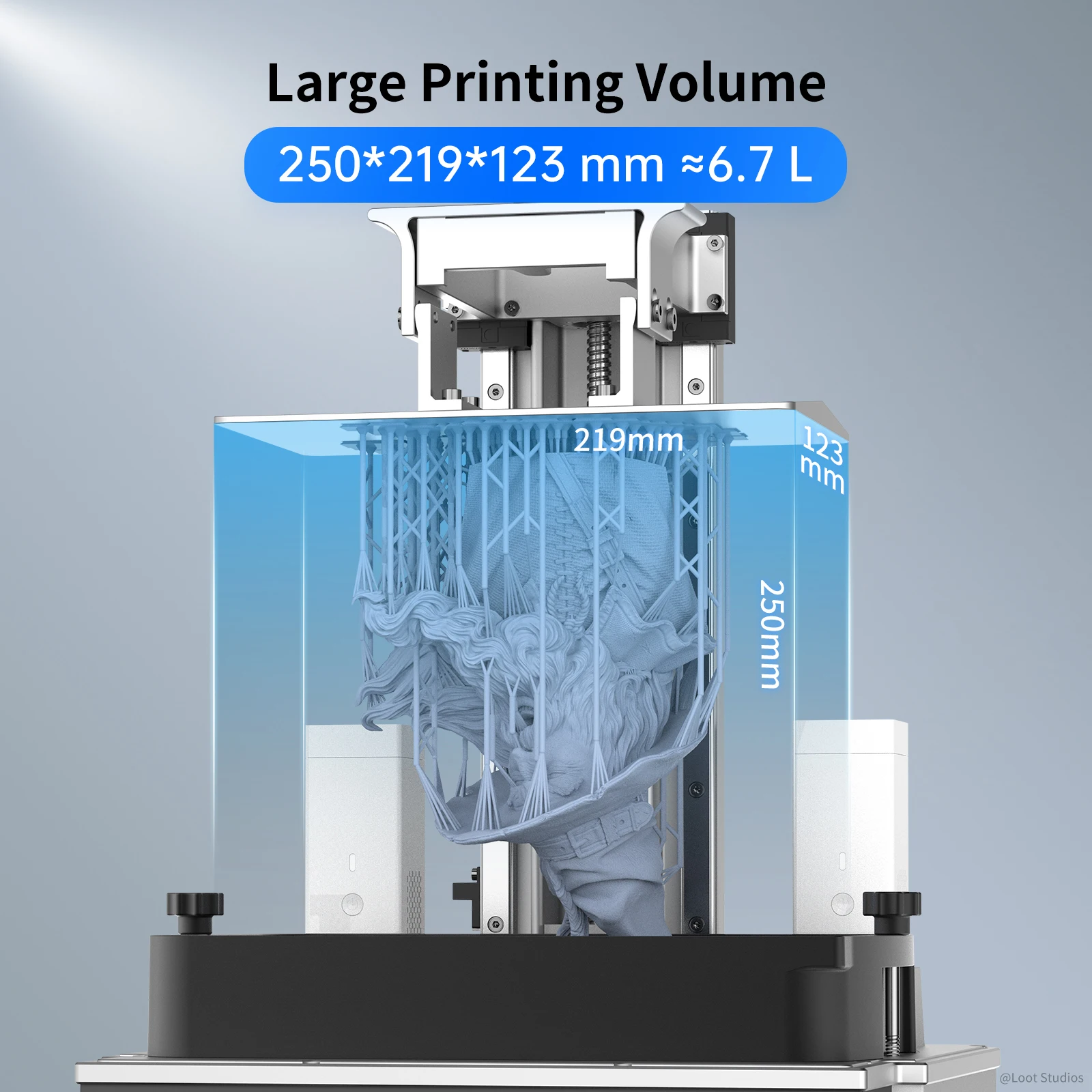 Новый Большой 3d принтер Anycubic 8k Lcd M3 Premium Sla